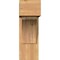 Ekena Millwork Thorton Block Smooth Bracket w/ Offset Brace, Western Red Cedar, 7 1/2"W x 18"D x 22"H BKT0806X18X22THR05SWR - alternate 3